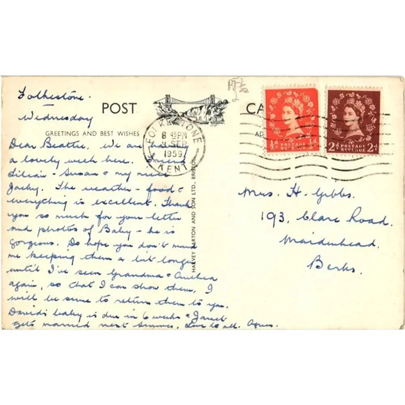 Trinity Church, Gait, Ontario, Canada Postcard - Picture 4 of 4